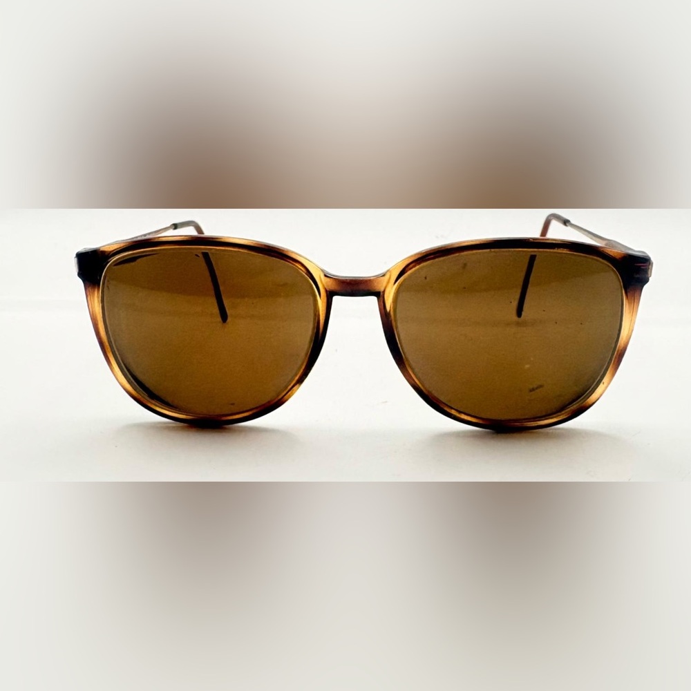 Vintage Safilo 664 Tortoise Oval Sunglasses Frames Only - Picture 3 of 8